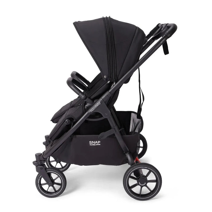 VALCO BABY ULTRA DUO S2 DOUBLE STROLLER - BLACK
