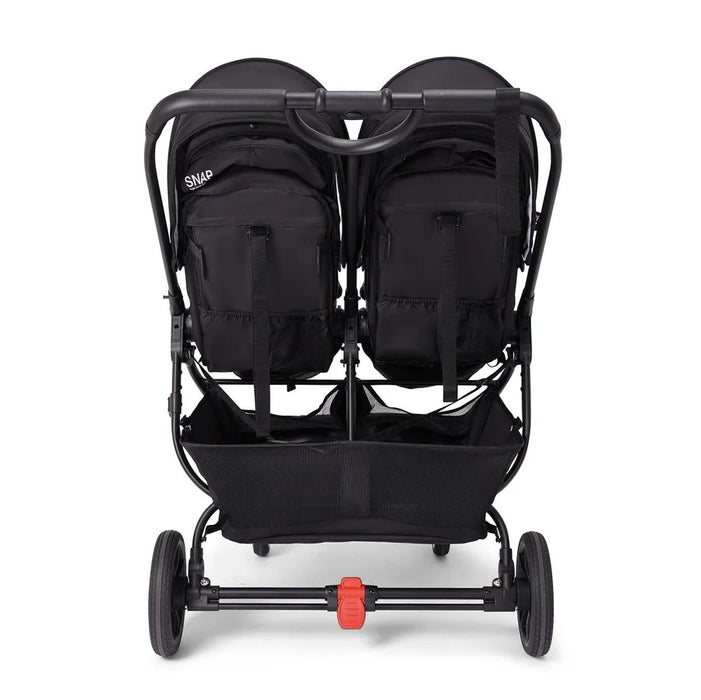 VALCO BABY ULTRA DUO S2 DOUBLE STROLLER - BLACK