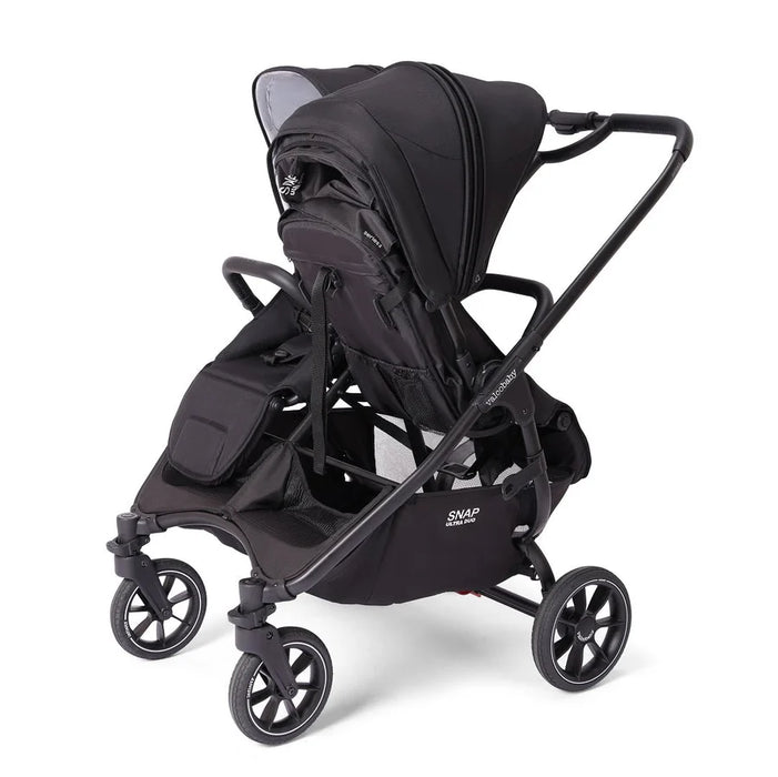 VALCO BABY ULTRA DUO S2 DOUBLE STROLLER - BLACK