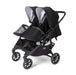 VALCO BABY ULTRA DUO S2 DOUBLE STROLLER - BLACK
