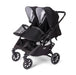 VALCO BABY ULTRA DUO S2 DOUBLE STROLLER - BLACK