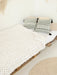 Chunky Knit Blanket in White Anzy Home