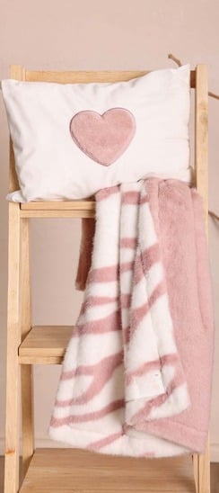 RITZ BABY FUZZY BLANKET ZEBRA DESIGN BLANKETS RITZ