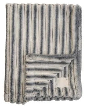 RITZ BABY FUZZY BLANKET SHADED STRIPY . FLINTSTONE BLANKETS RITZ