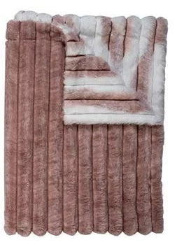 RITZ BABY FUZZY BLANKET MELANGE SHADED STRIPY BLANKETS RITZ