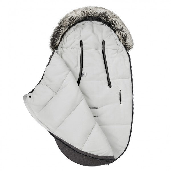 MAYLILY STROLLER BUNTING WINTER SLEEPING BAG - GRAPHITE BUNTING MAYLILY