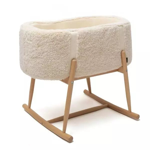 CHARLIE CRANE KUKO MOSES BASKET KIT . FUR MILK NURSERY CHARLIE CRANE