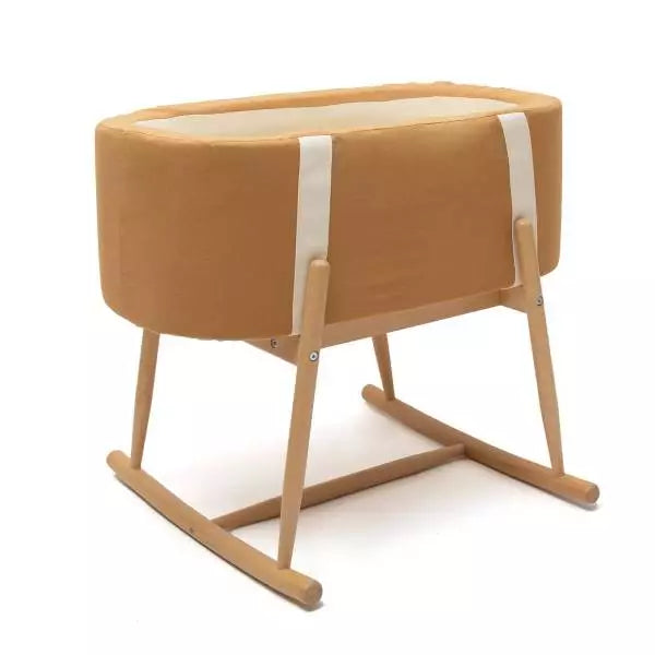 CHARLIE CRANE KUKO MOSES BASKET KIT . CAMEL NURSERY CHARLIE CRANE