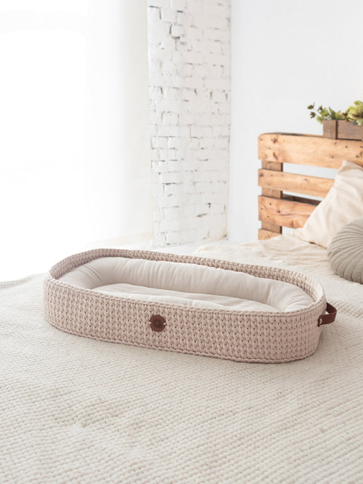 Baby Lounging and Changing Basket XL 3-in-1 Pearl Changing Tables Anzy Home