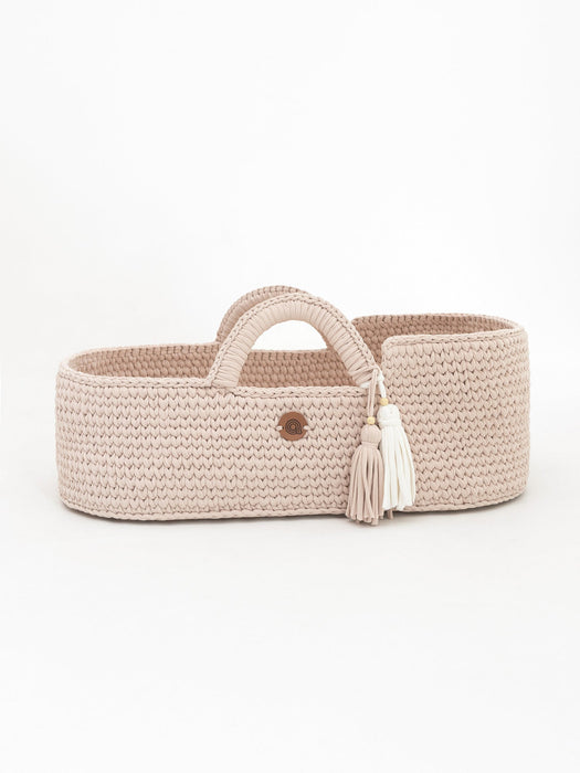XL Moses Basket with Straight Hood Bassinets & Cradles Anzy Home
