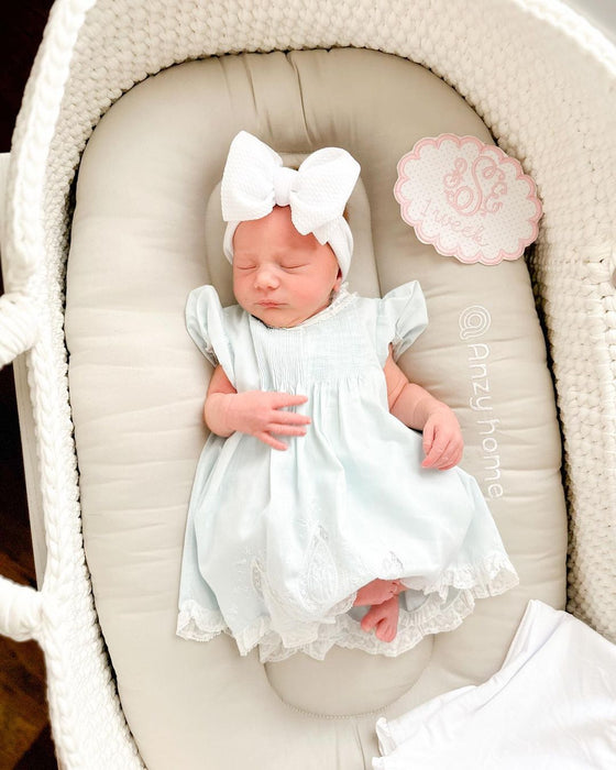 XL Moses Basket with Straight Hood Bassinets & Cradles Anzy Home
