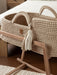 XL Moses Basket with Straight Hood Bassinets & Cradles Anzy Home