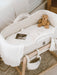 XL Moses Basket with Straight Hood Bassinets & Cradles Anzy Home