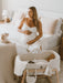 XL Moses Basket with Straight Hood Bassinets & Cradles Anzy Home