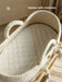 XL Moses Basket with Straight Hood Bassinets & Cradles Anzy Home
