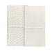 AURORA BY ELY`S & CO. 2 PACK CHANGING PAD COVERS / CRADLE SHEET