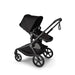 BUGABOO KANGAROO SEAT COMPLETE STROLLER . MIDNIGHT BLACK FULL-SIZE STROLLER BUGABOO
