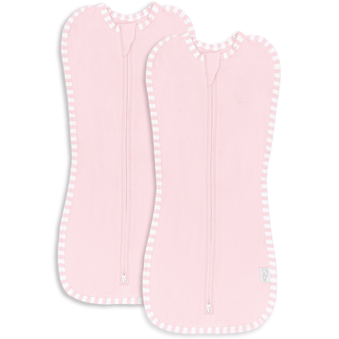 Easy Zipper Swaddle Blankets by Comfy Cubs - Pink Swaddles Comfy Cubs