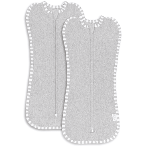 Easy Zipper Swaddle Blankets by Comfy Cubs - Grey Swaddles Comfy Cubs