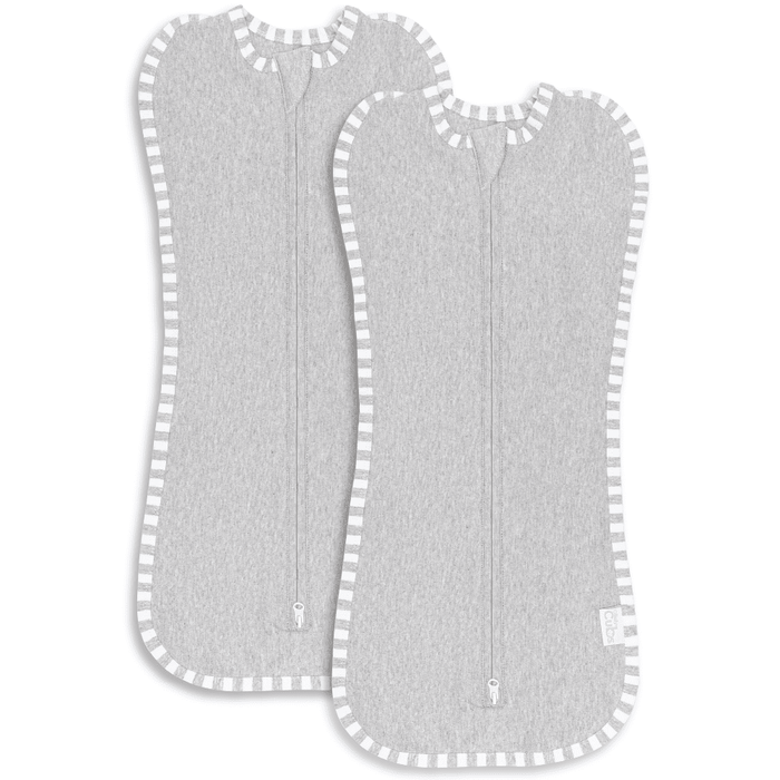 Easy Zipper Swaddle Blankets by Comfy Cubs - Grey Swaddles Comfy Cubs