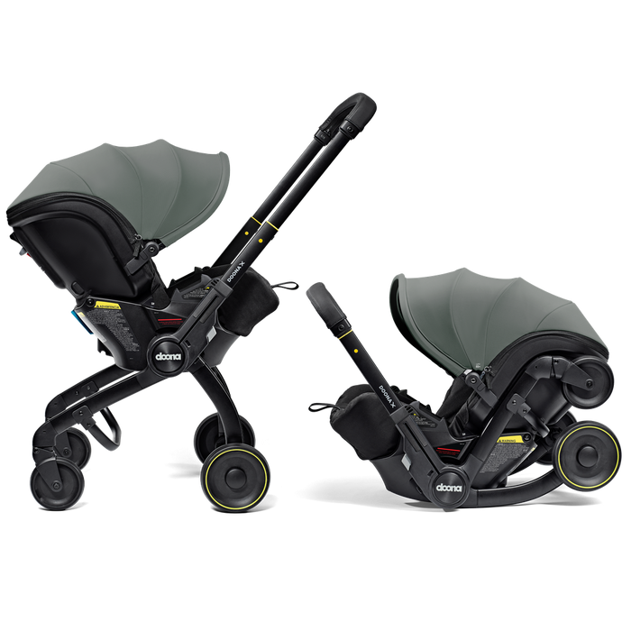 DOONA X INFANT CAR SEAT + LATCH BASE . SLATE GREEN CAR SEAT DOONA
