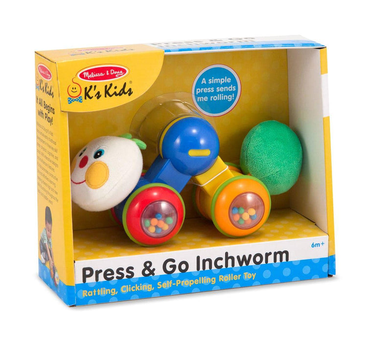 PRESS AND GO INCHWORM TOY