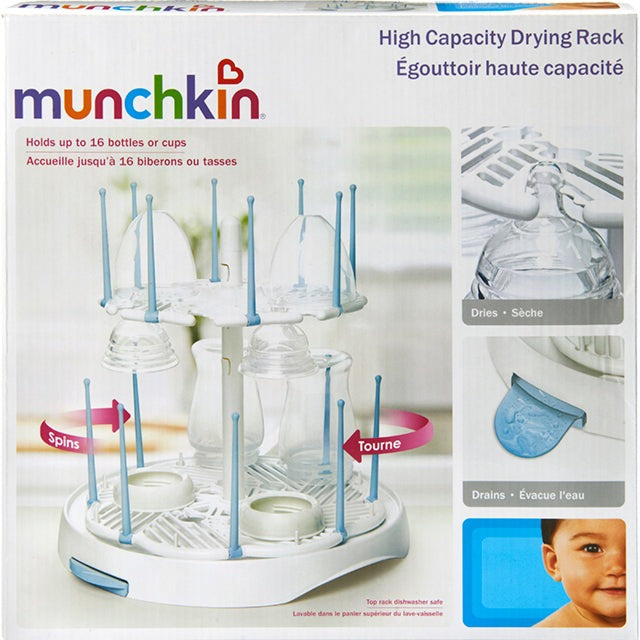 MUNCHKIN HIGH CAPACITY BOTTLE DRYING RACK — Little Luxury