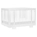 8 IN 1 CONVERTIBLE CRIB WHITE