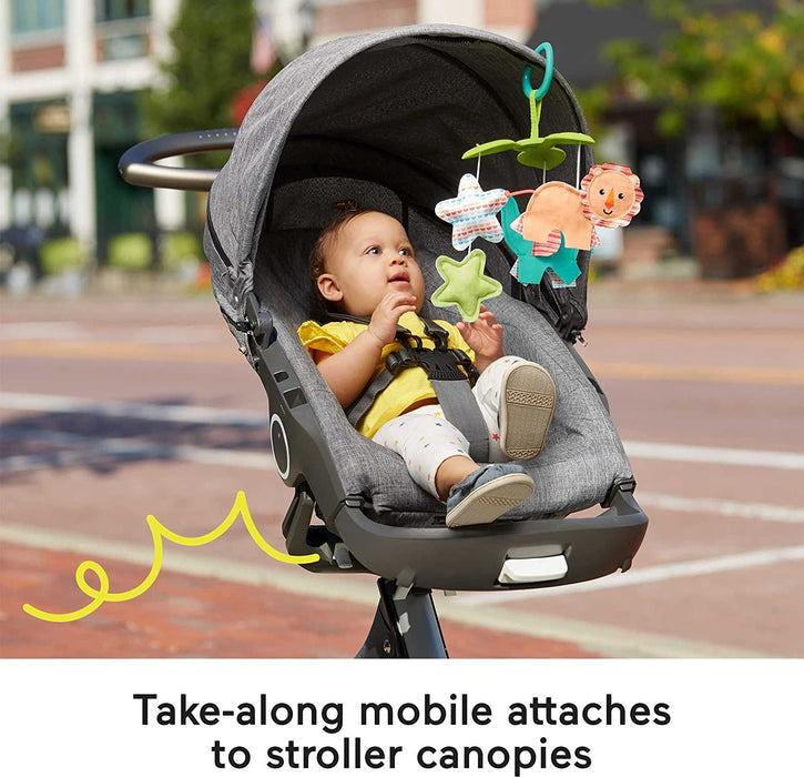 safari car seat and stroller FISHER-PRICE SAFARI DREAMS MUSIC LIGHTS GYM — Little Luxury