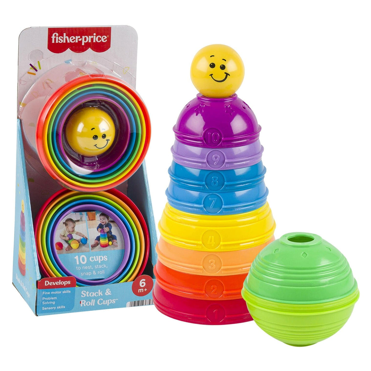 FISHER-PRICE STACK & ROLL CUPS — Little Luxury