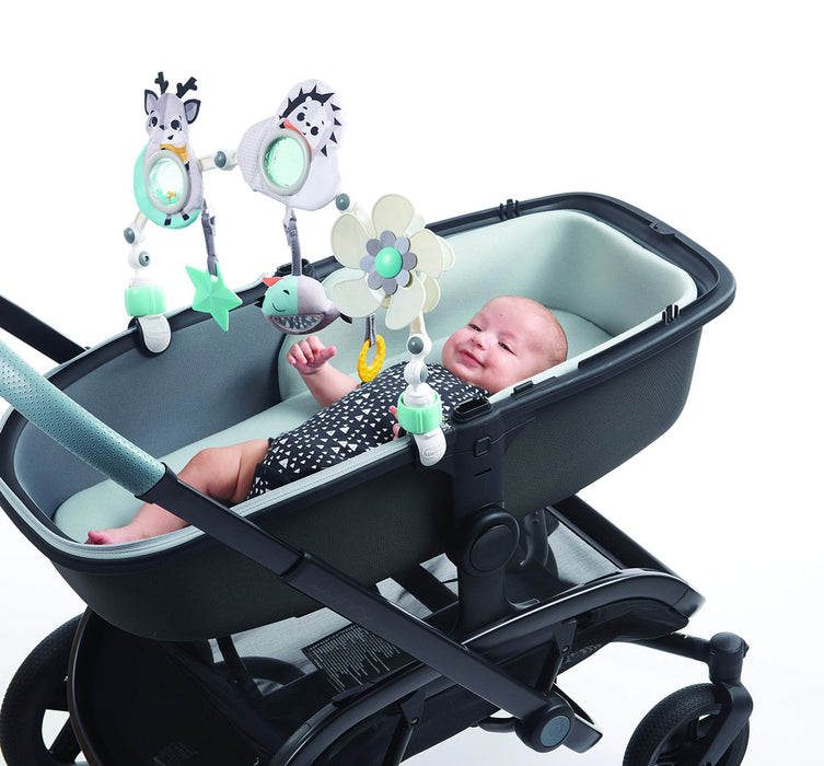 baby stroller arch toy TINY LOVE MAGICAL TALES BLACK AND WHITE STROLLER ARCH — Little Luxury