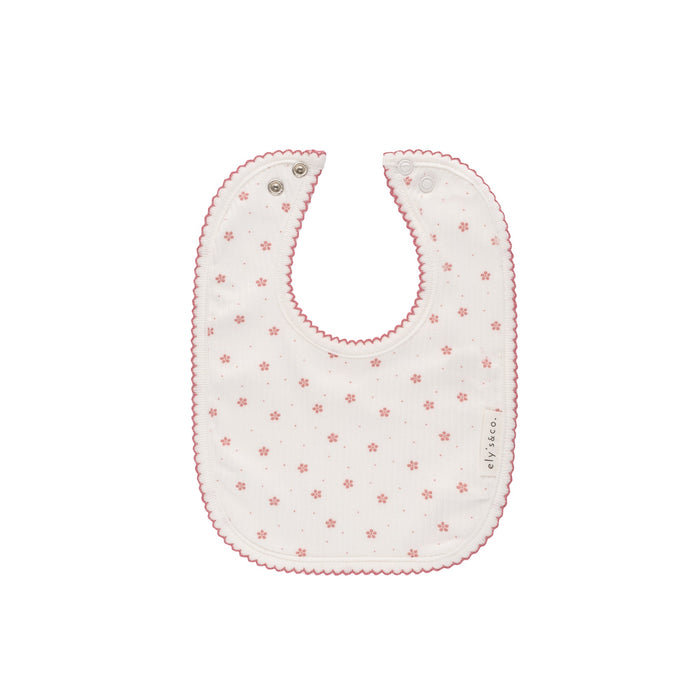 Terry/Ribbed Cotton- Cherry Collection -Bib