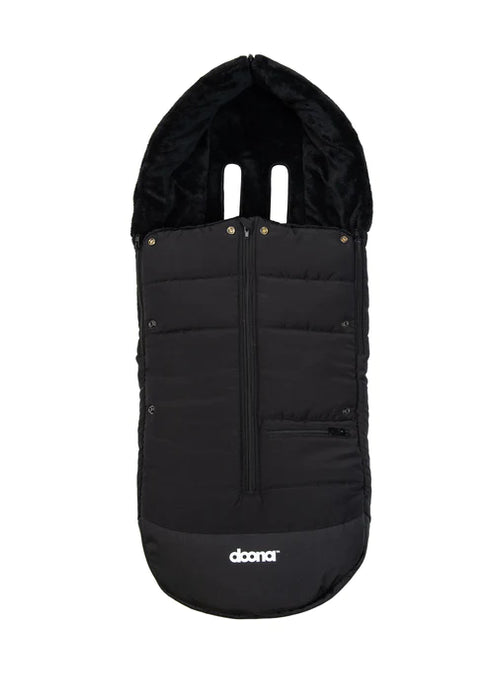 DOONA FOOTMUFF BLACK BUNTING DOONA